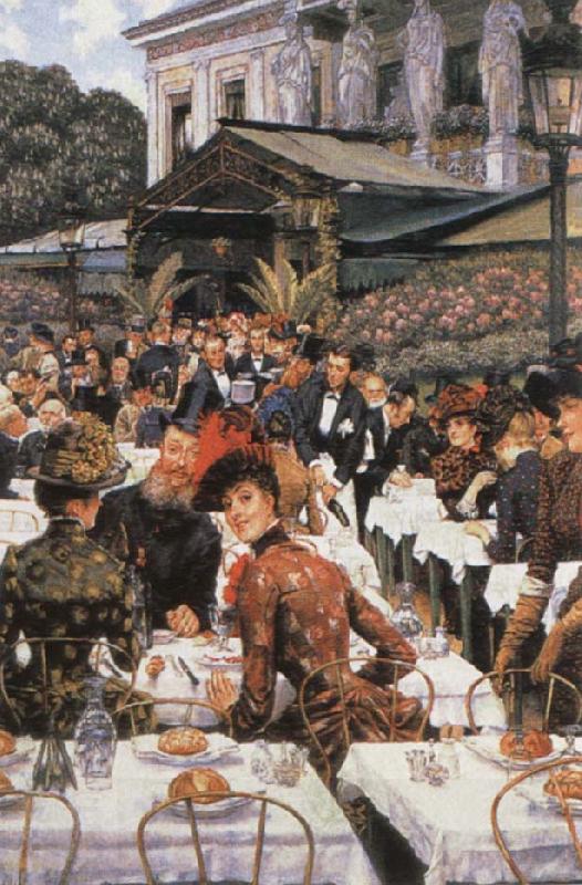 James Tissot The painters and their Waves oil painting picture